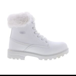 Lugz All White w/Fur Brand New w/Box Sz ,8